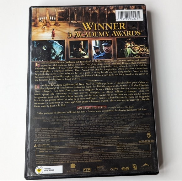 2/$15 Pans Labyrinth DVD - Picture 2 of 4